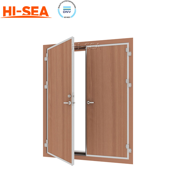 Class A-60 Double-leaf Weathertight & Gastight Fireproof Door